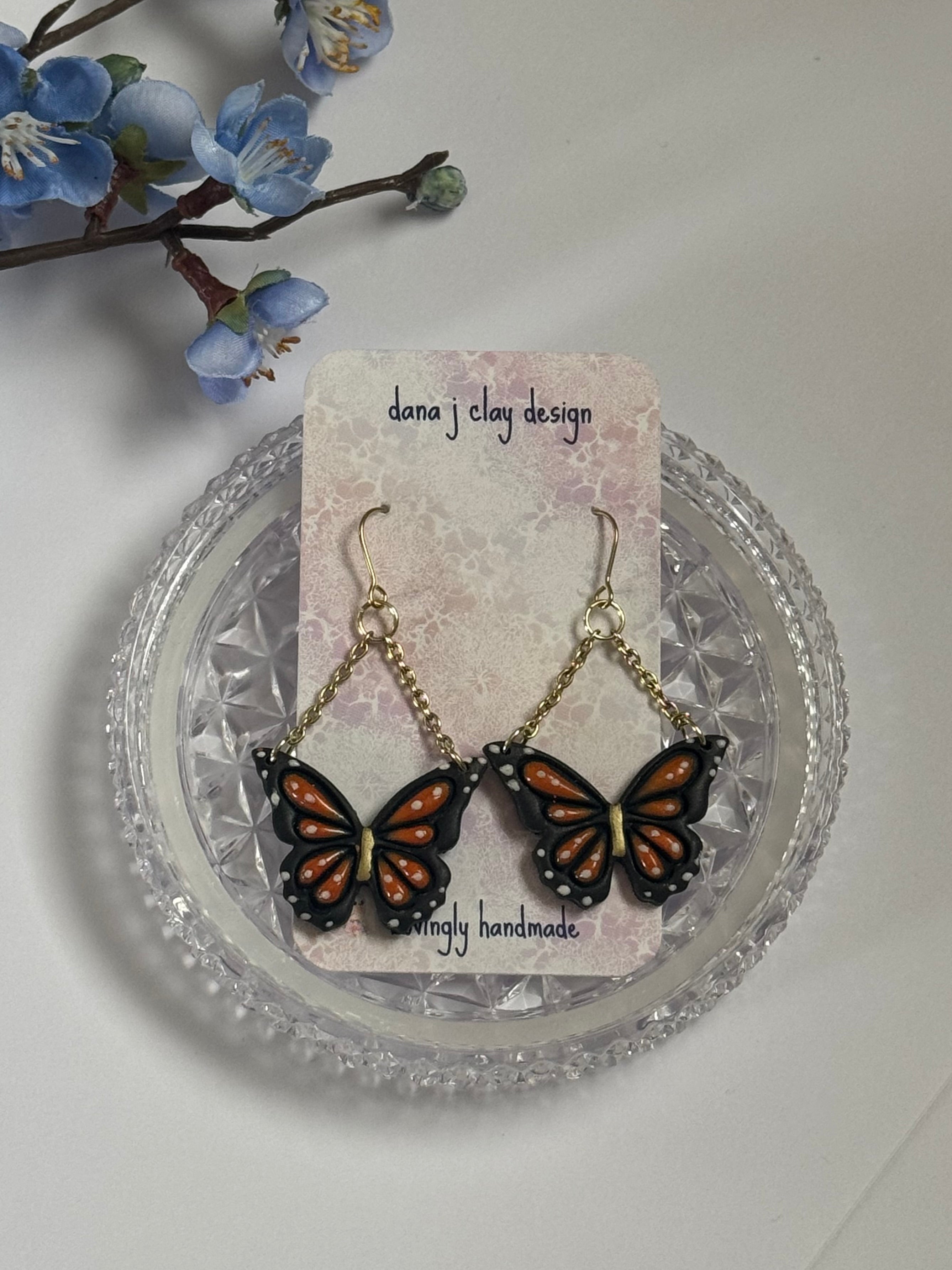 Butterfly earrings
